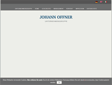 Tablet Screenshot of offner.at